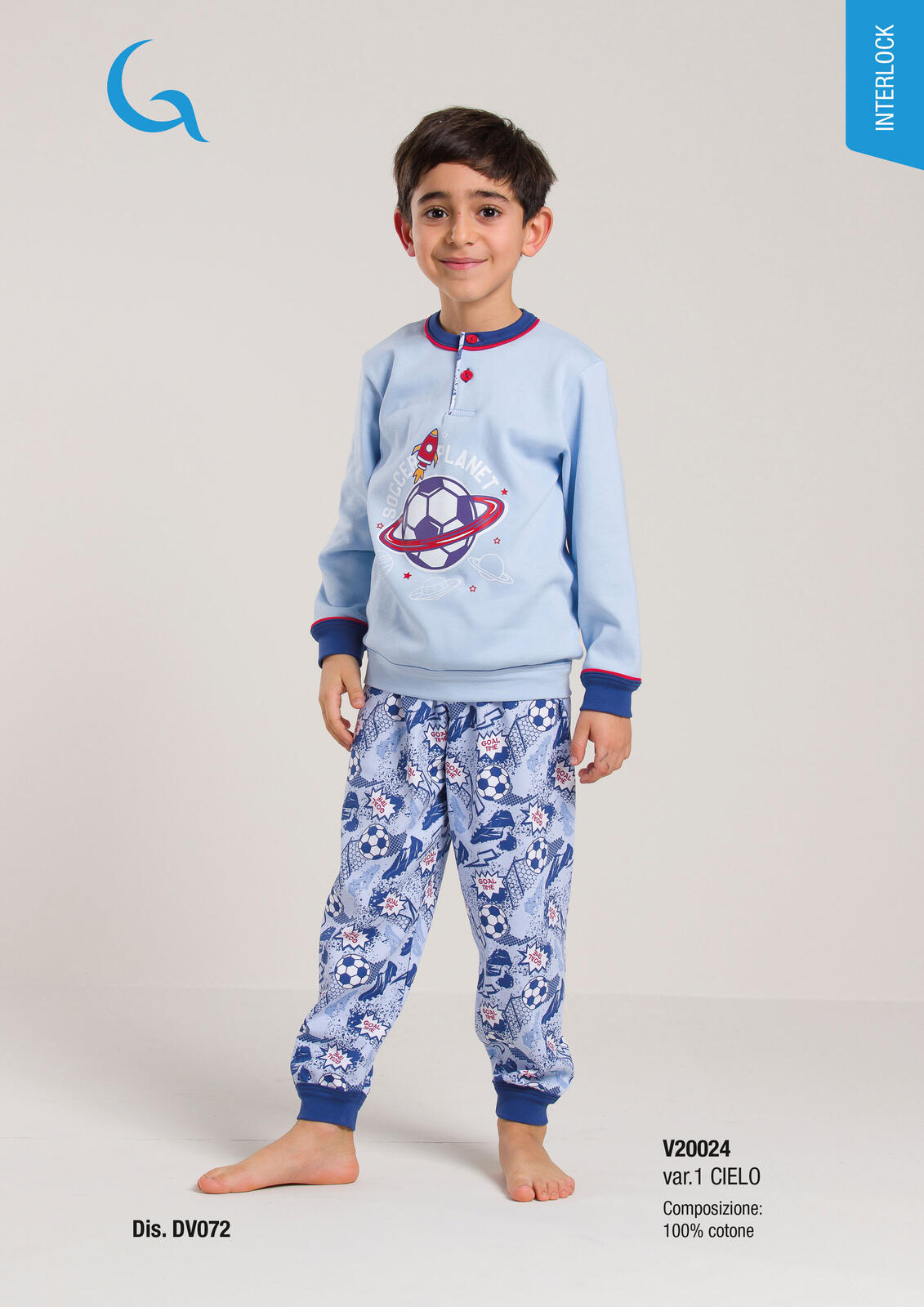 PIGIAMA BAMBINO M/L V20024 Tellini S.r.l. Wholesale Clothing